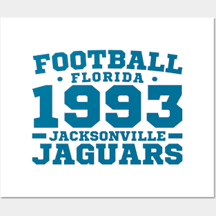 Football Florida 1993 Jacksonville Jaguars Posters and Art